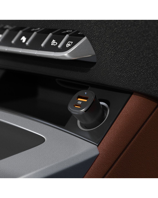 SPIGEN EV482 ARCSTATION ESSENTIAL АВТОМОБИЛЬНОЕ ЗАРЯДНОЕ УСТРОЙСТВО 48W ЧЕРНЫЙ