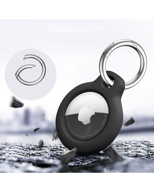 Пластиковый чехол Tech-Protect для Apple AirTag | 4 шт | черный