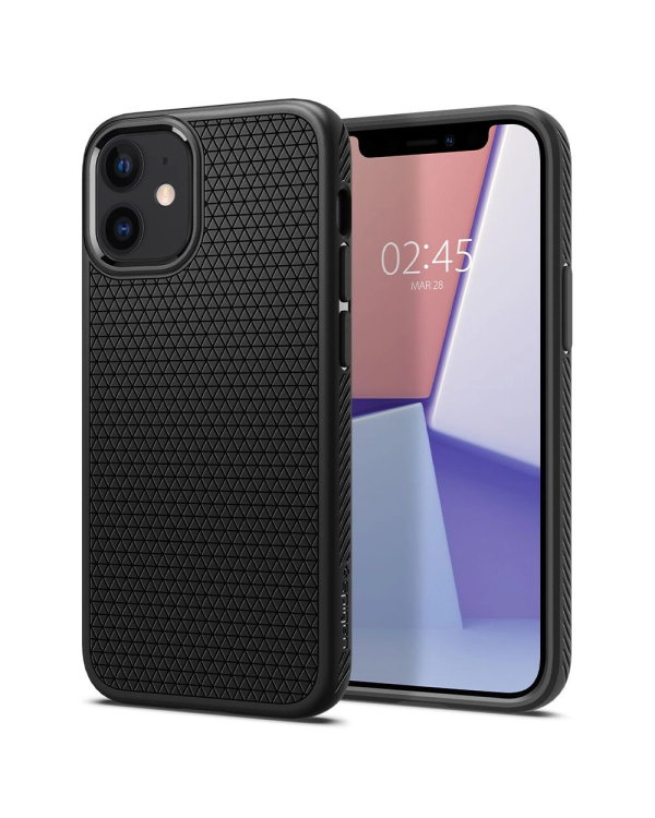 Spigen LIQUID AIR IPHONE 12 MINI MATTE ЧЕРНЫЙ