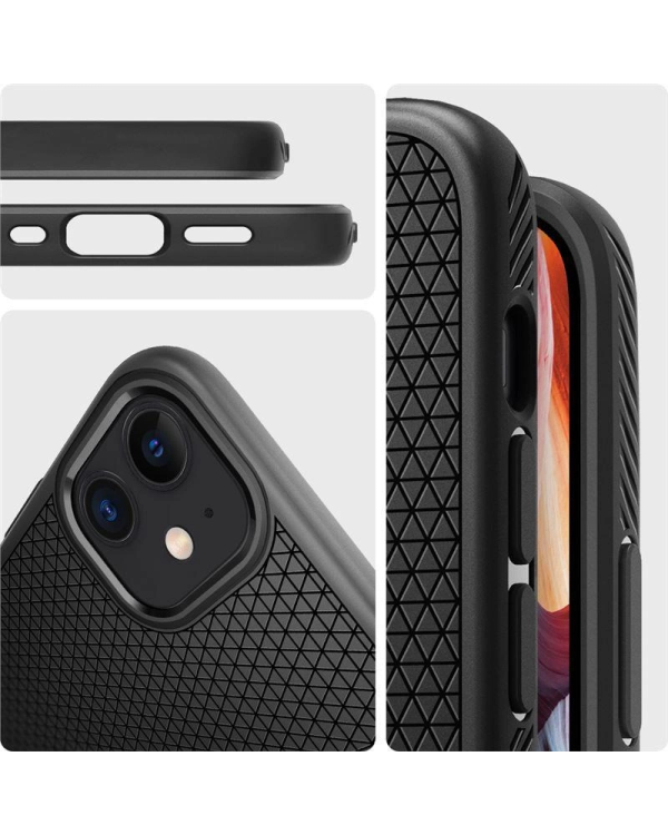 Spigen LIQUID AIR IPHONE 12 MINI MATTE ЧЕРНЫЙ