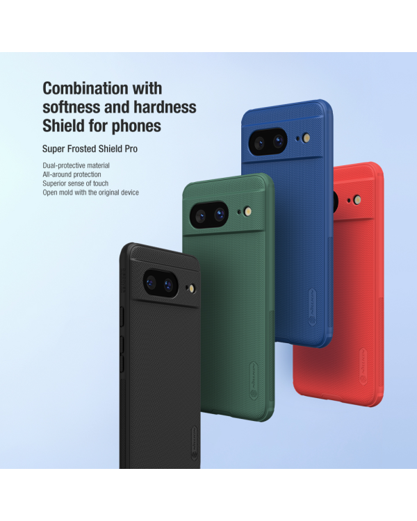 Nillkin Super Frosted PRO Back Cover for Google Pixel 8 Dark Green