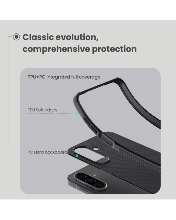 Задняя крышка Nillkin Super Frosted PRO для Samsung Galaxy A26 5G зеленая