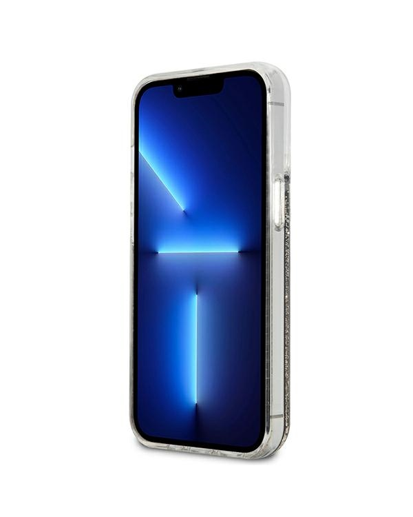 Karl Lagerfeld Liquid Glitter Gatsby Case for iPhone 13 Pro Black