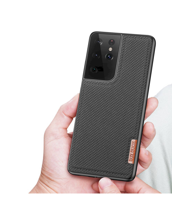 Dux Ducis Fino чехол для телефона Samsung G998 Galaxy S21 Ultra 5G черный