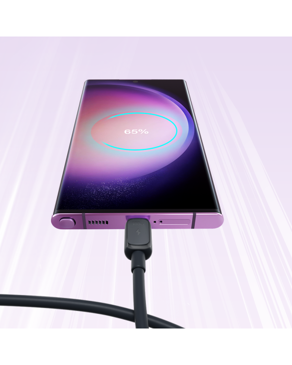 USB C - Кабель USB C 100 Вт 1,2 м Joyroom S-CC100A14 - Черный