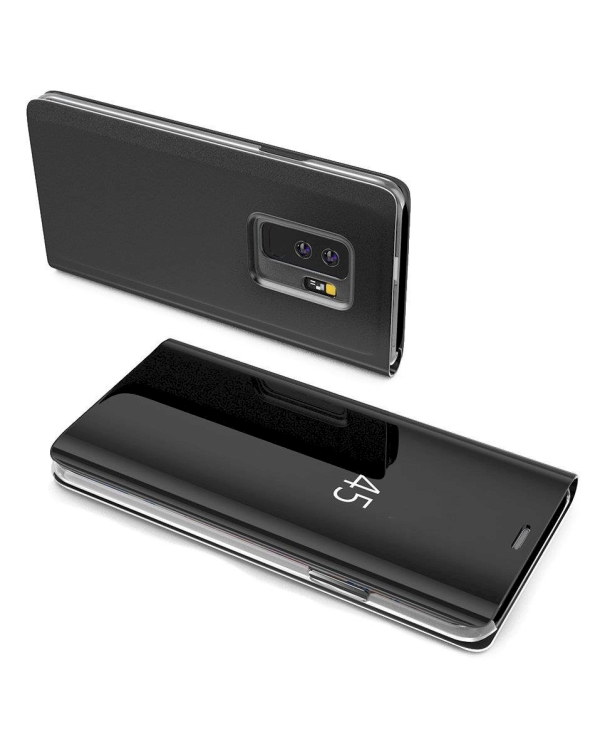 Fusion Clear View Case Книжка чехол для Xiaomi Redmi Note 10 5G / Poco M3 Pro / M3 Pro 5G Черный