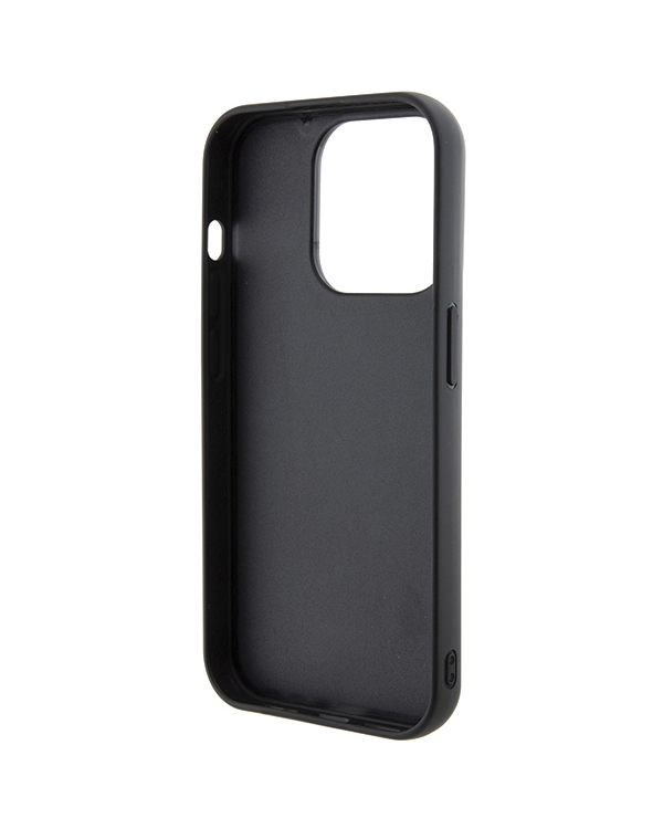 Karl Lagerfeld KLHCP13LGSAKCPK iPhone 13 Pro | 13 6.1" черный жесткий чехол Gripstand Saffiano Karl&Choupette Булавки