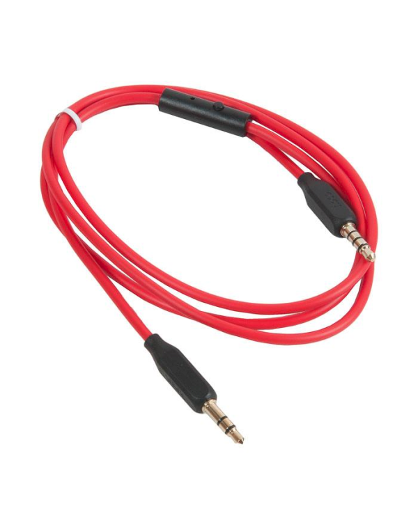 Hoco UPA12 Премиум AUX провод 3.5 mm -> 3.5 mm с Микрофоном 1m Красный