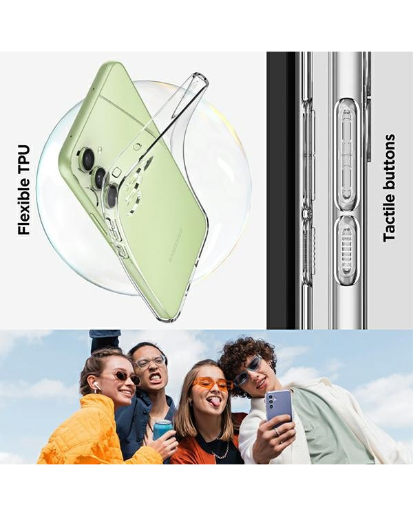 SPIGEN Liquid Crystal ACS05889 силиконовый чехол для Samsung A546 Galaxy A54 5G прозрачный