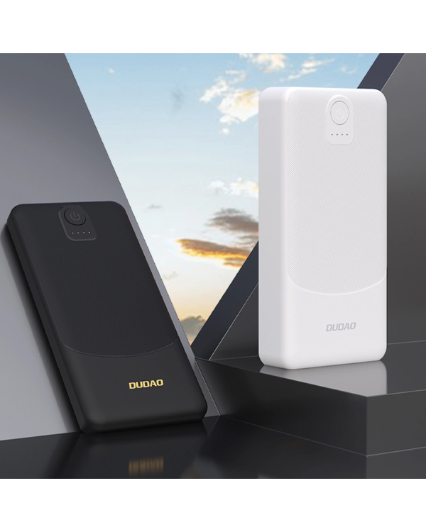 Powerbank Dudao K10 10000mAh 2.4A 2 x USB-A - черный