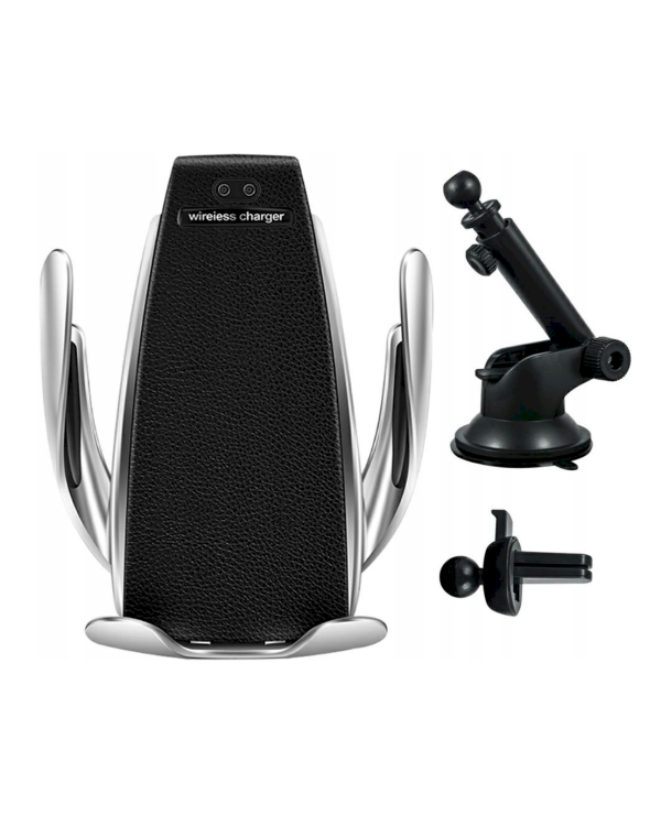 Fusion Air Vent Универсальный Держатель C Беспроводной Зарядкой Черный