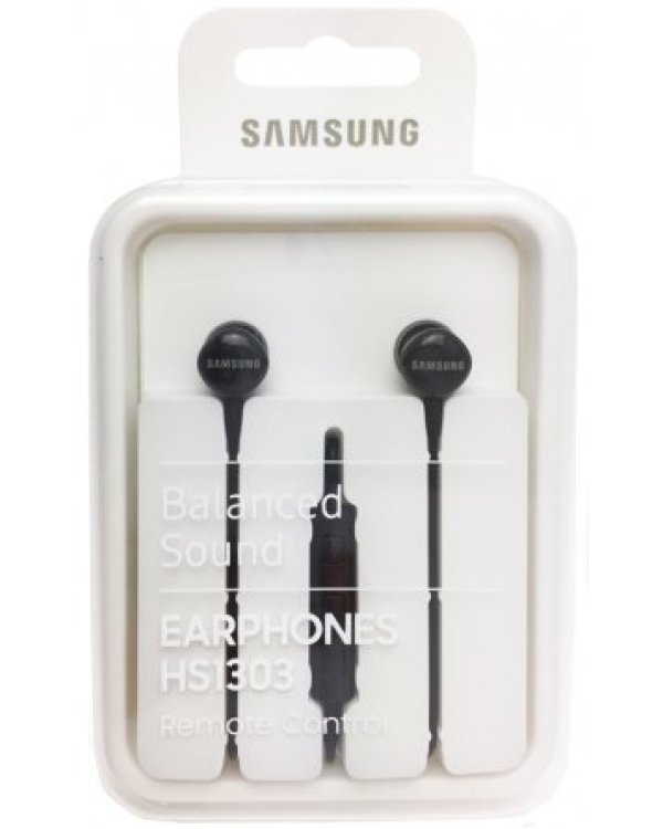 Samsung HS130 Оригинальные наушники с микрофоном 1.2m Черные (EU Blister)