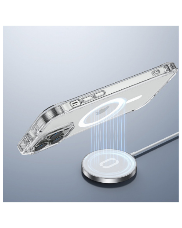 Joyroom JR-14D6 transparent magnetic case for Apple iPhone 14 Pro 6.1 " (MagSafe Compatible)