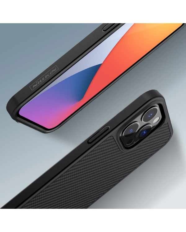 Nillkin Synthetic Fiber Carbon iPhone 13 Pro case black