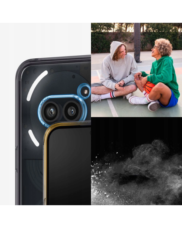 Гибридный чехол Spigen Ultra Hybrid для Nothing Phone 2A - прозрачный