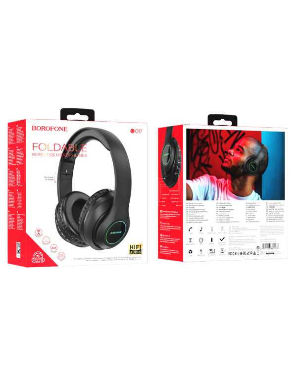Borofone Headphones BO17 bluetooth black