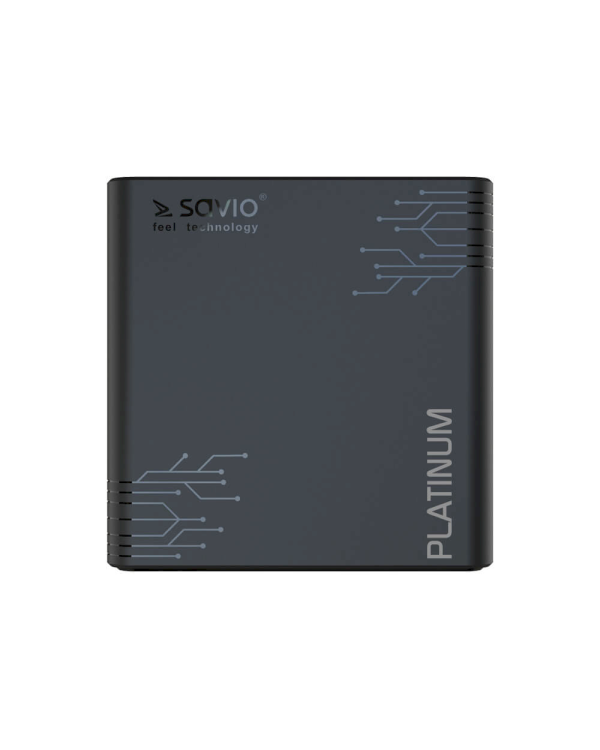 Savio TB-P02 Приставка для TV Android 9.0 / 8K / Wi-Fi / 4GB / 32GB / 4 x 1.9 Ghz / H.265 / HDMI v2.1 / USB 3.0 / Micro SD