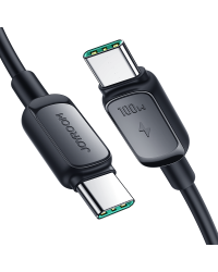 USB C - Кабель USB C 100 Вт 1,2 м Joyroom S-CC100A14 - Черный