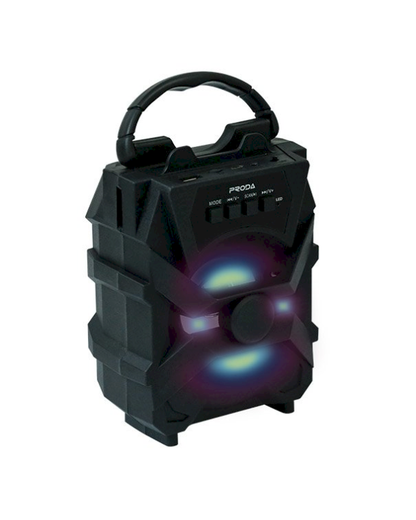 Proda Xunshen портативная беспроводная Bluetooth-колонка FM-радио / SD-кардридер / AUX / USB черный