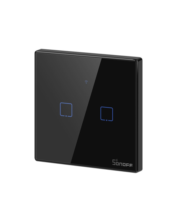 Умный выключатель WiFi + RF 433 Sonoff T3 EU TX (2-канальный)