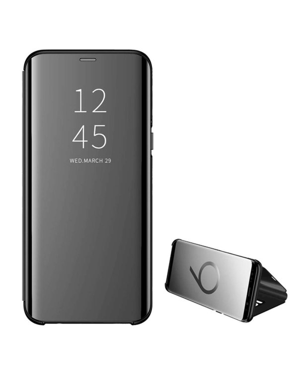 Fusion Clear View Case Книжка чехол для Xiaomi Redmi Note 10 5G / Poco M3 Pro / M3 Pro 5G Черный