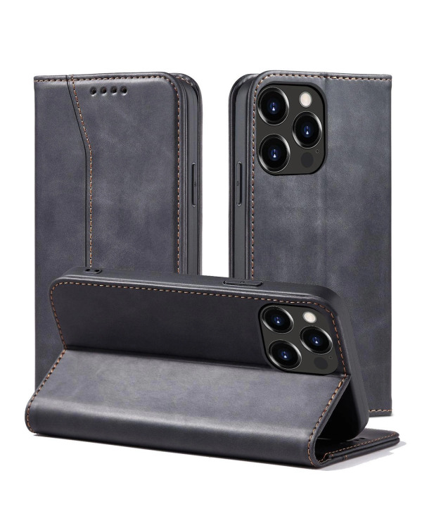 Чехол Fusion Magnet Fancy 2 для iPhone 14 Pro Max черный