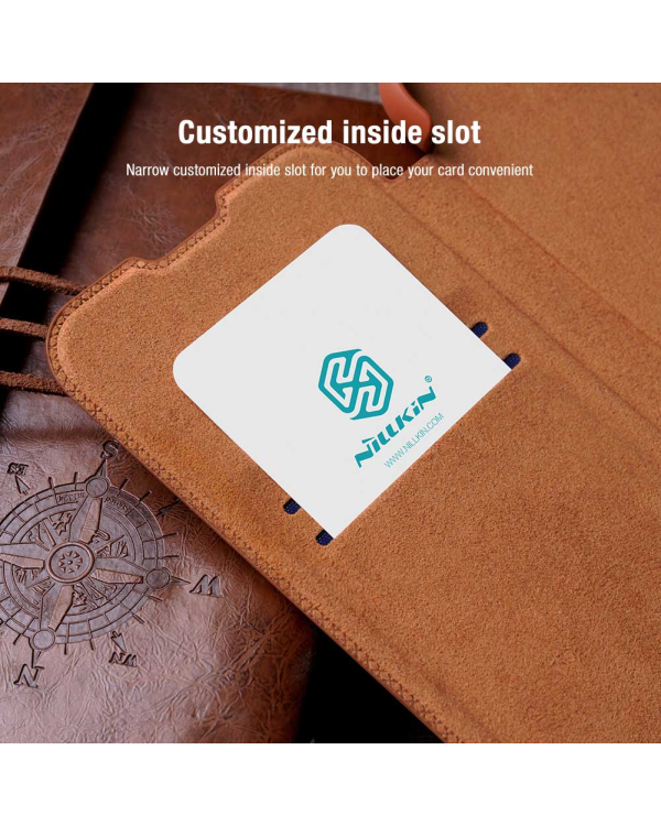 Nillkin Qin Book PRO Case for Xiaomi Redmi Note 11 Pro|11 Pro 5G Black