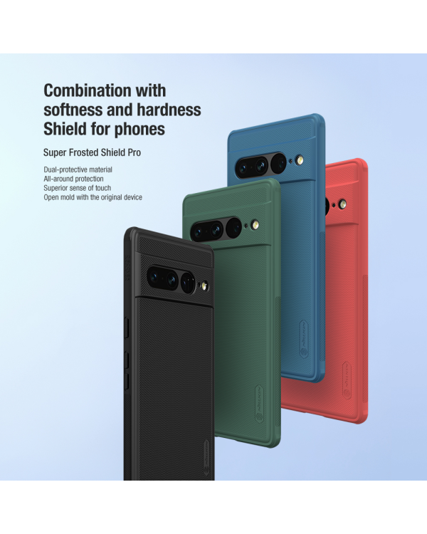 Nillkin Super Frosted PRO Back Cover for Google Pixel 7 Pro Black