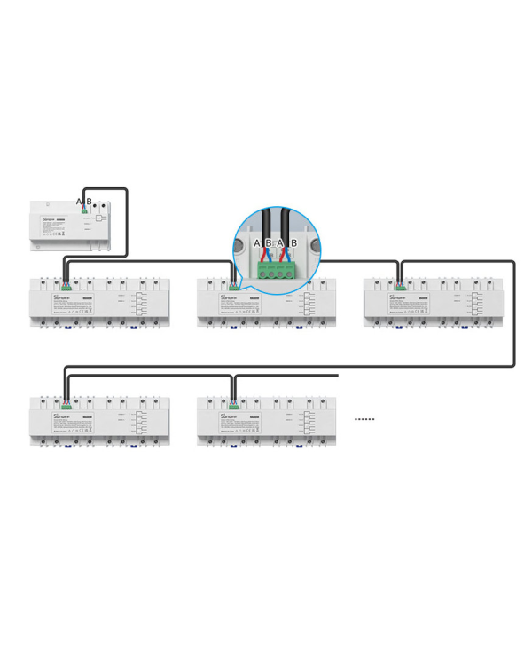 Интеллектуальный выключатель Sonoff SPM-Main