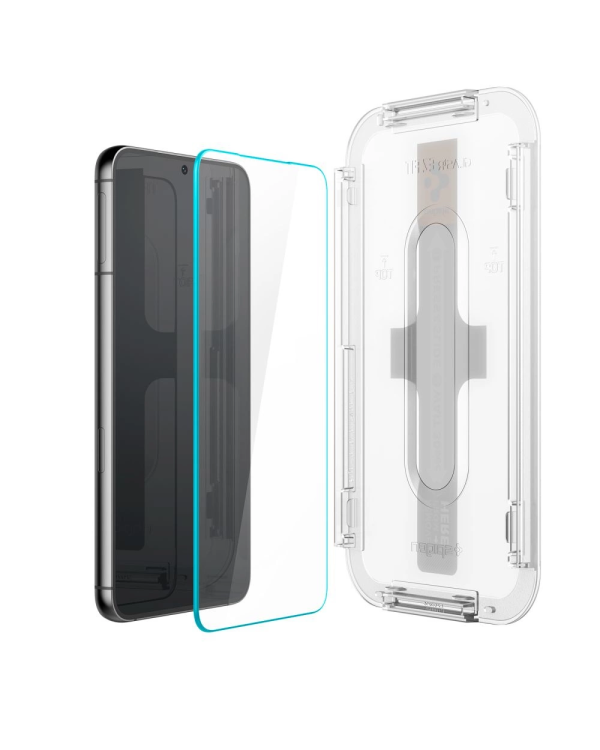 TEMPERED GLASS Spigen GLAS.TR "EZ FIT" 2-PACK GALAXY S23 CLEAR