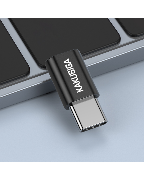 KAKU Adapter KSC-531 Shanxing - Micro USB to Type C - black