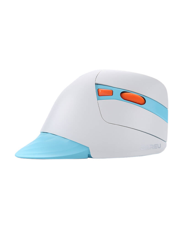 Wireless Vertical Mouse Dareu LM138G 2.4G 800-1600 DPI (blue-white)