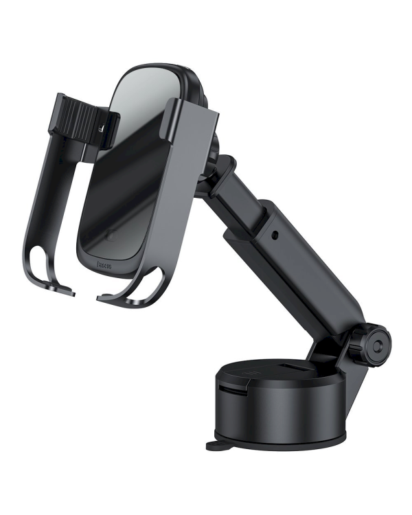 Baseus inAuto WXHW01-B01 Держатель для устройств 10W / QI / 2A /  Sensor черный