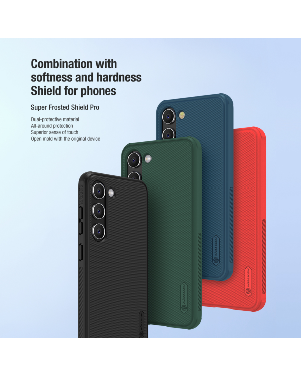 Nillkin Super Frosted PRO Back Cover for Samsung Galaxy S23 Black