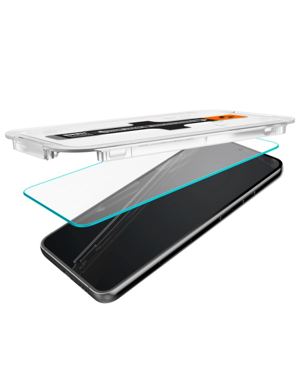 TEMPERED GLASS Spigen GLAS.TR "EZ FIT" 2-PACK GALAXY S23 CLEAR