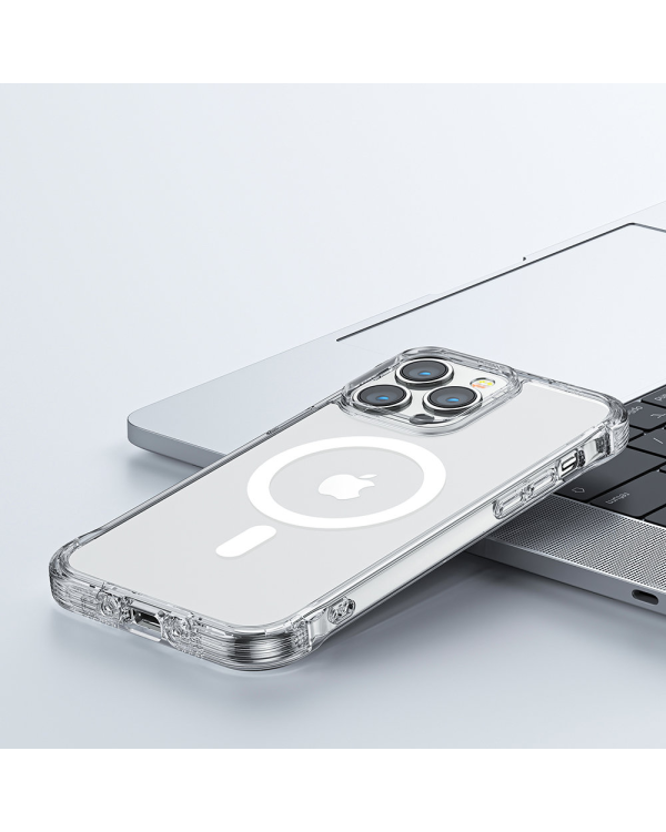 Joyroom JR-14D6 transparent magnetic case for Apple iPhone 14 Pro 6.1 " (MagSafe Compatible)