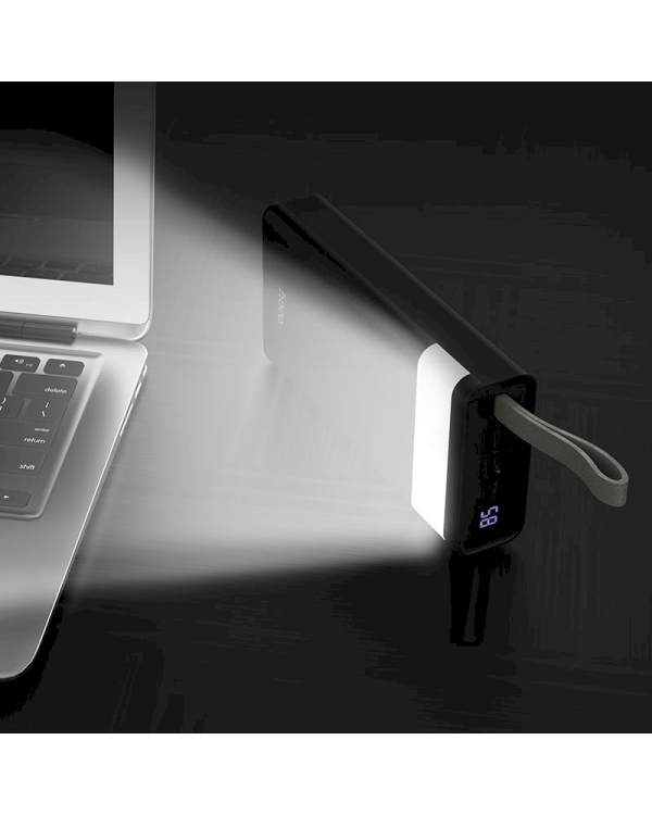 Повербанк HOCO J73 LED Table 30000 мАч / 2 x USB белый