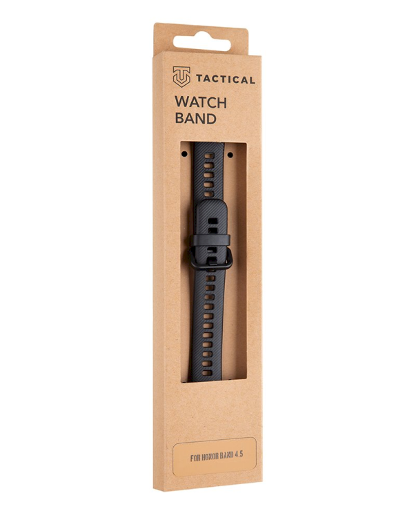 Tactical 438 Silicone Band for Honor Band 4/5 Black