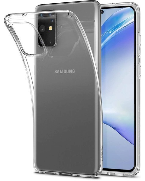 Spigen Liquid Crystal Силиконовый чехол для Samsung G988 Galaxy S20 Ultra Прозрачный