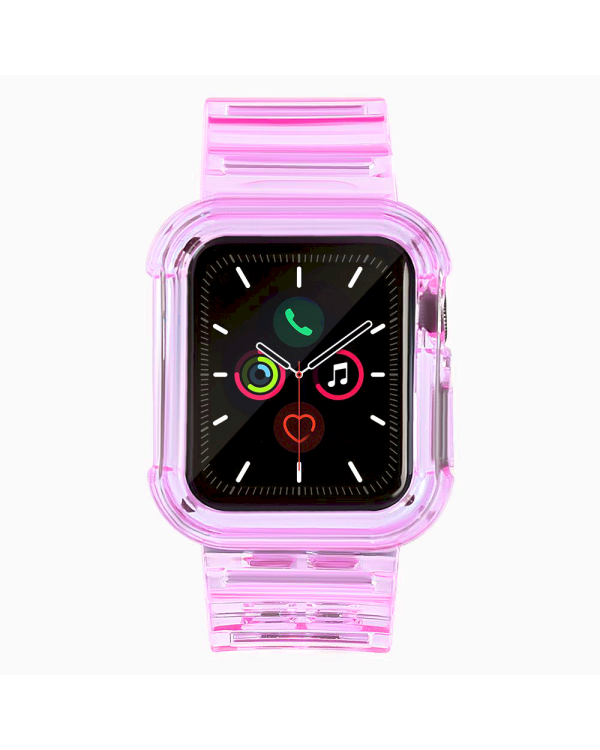 Fusion Light Set силиконовый ремешок для Apple Watch 42mm / 44mm / 45мм красный