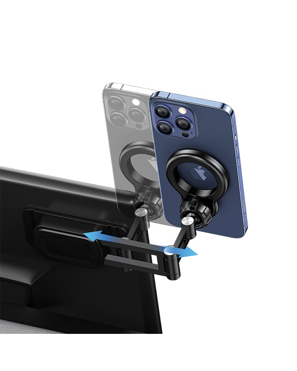 USAMS Składany uchwyt indukcyjny US-ZJ076 na deskę rozdz. czarny|black ZJ76ZJ01