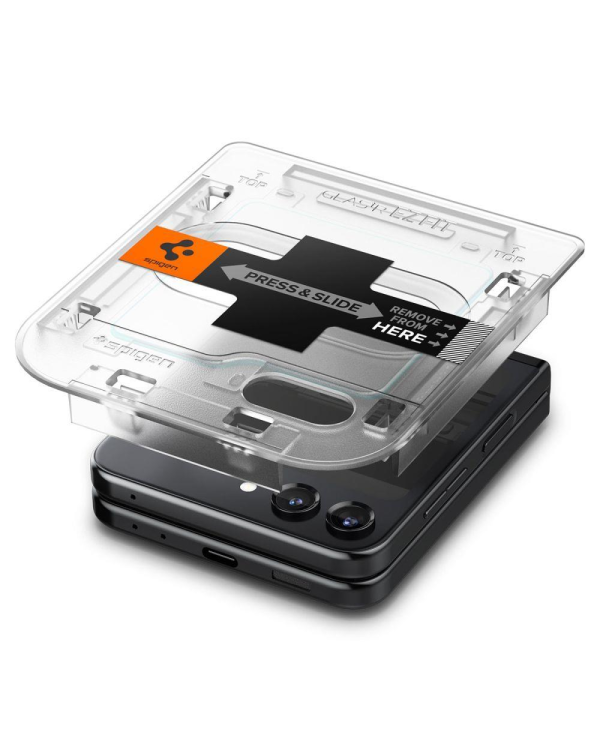 Закаленное стекло Spigen для Samsung Galaxy Z Flip 5 | 2 шт | прозрачное