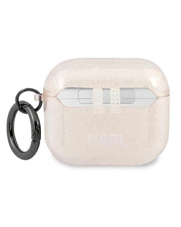 Karl Lagerfeld KLA3UCHGD AirPods 3 cover zÅoty|gold Glitter Choupette