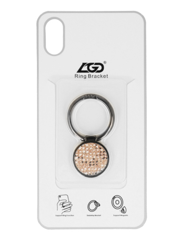 LGD Snake Ring Универсальный держатель кольцо для телефона Золотой