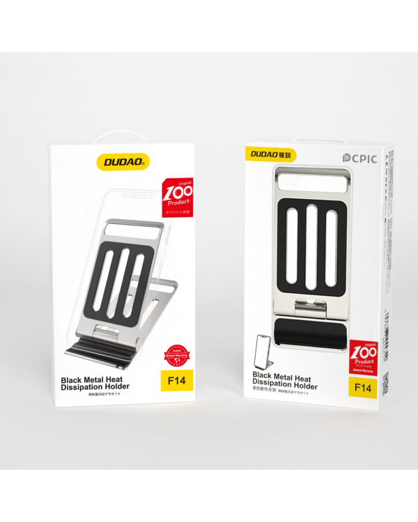 Dudao F14 stand foldable stand silver