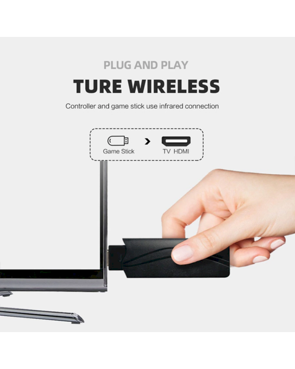 Игровая приставка Goodbuy 628 игр / 8 бит / HDMI 1080p / беспроводная связь