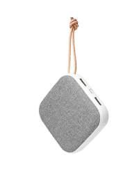 Dudao Power Bank portable charger 10000mAh 2x USB 2A gray (K6A green)