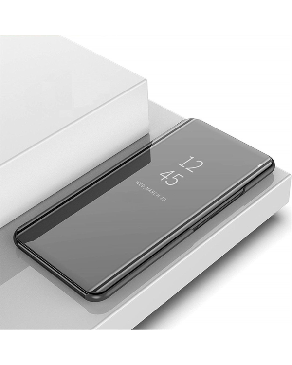 Fusion Clear View Case Книжка чехол для Xiaomi Redmi Note 10 5G / Poco M3 Pro / M3 Pro 5G Черный