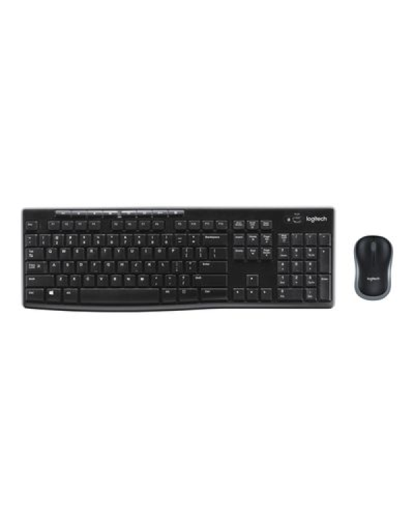 Logitech Keyboard and Mouse Set MK270 - US Layout - Black
