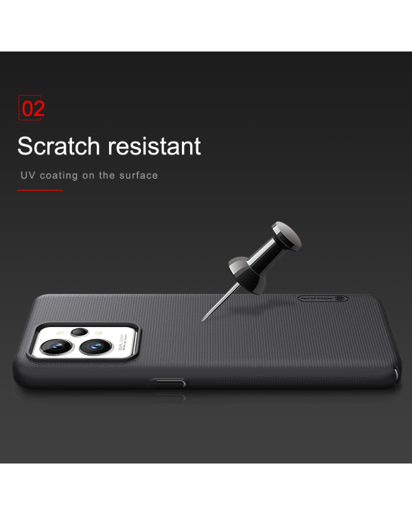 Nillkin Super Frosted Back Cover for Realme GT2 Pro Black